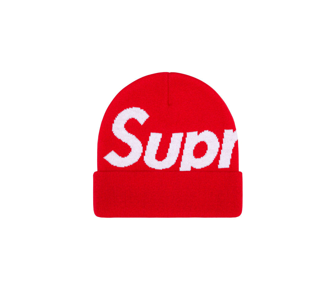【ant.】 Supreme Big Logo Beanie RED Supreme Big Logo Beanie (FW25) Red
