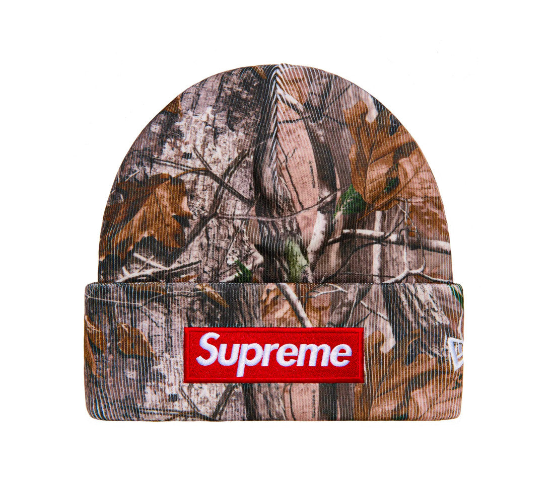 Supreme New Era Box Logo Beanie (FW25) Realtree AP Camo