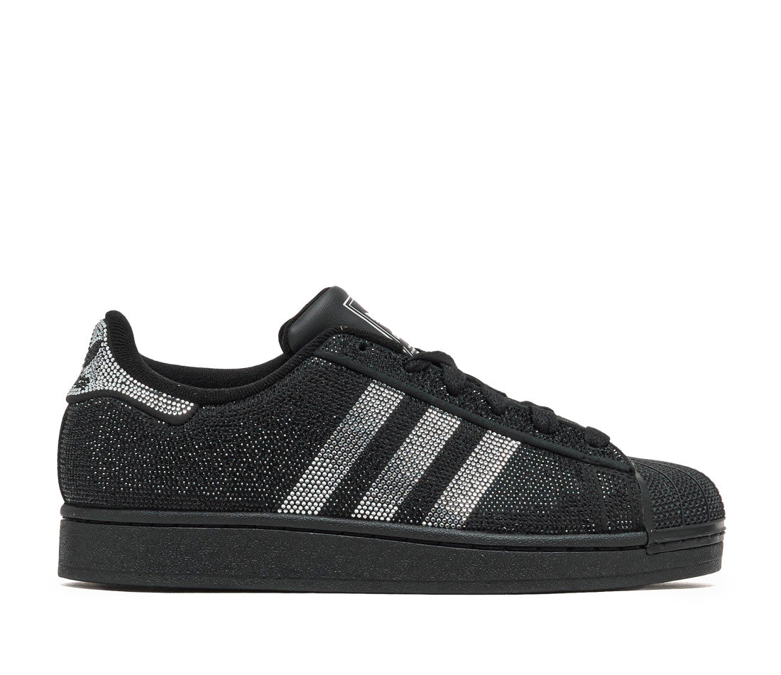 adidas Superstar II Rhinestone Black Silver (W)