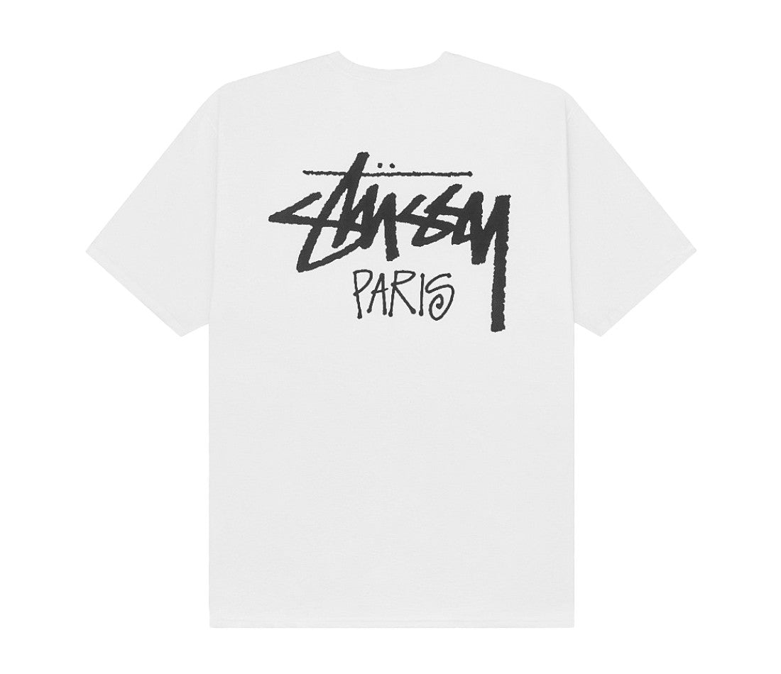 Stussy Paris White Tee