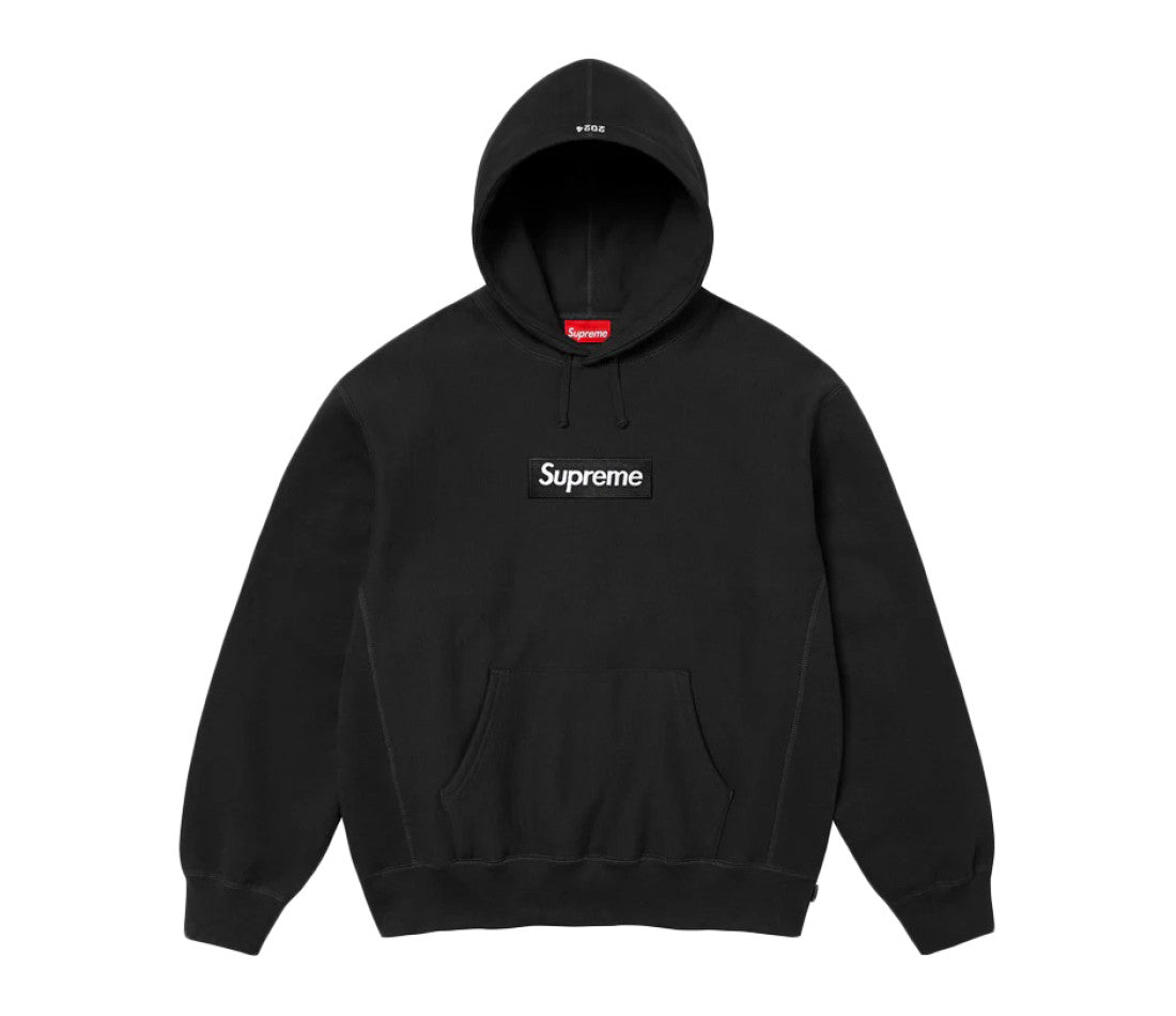 Supreme Box Logo Hooded Sweatshirt Sweatshirt (FW24) Black