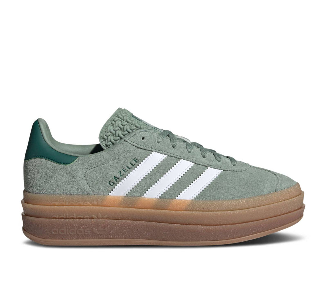 adidas gazelle silver green womens  Adidas Gazelle Bold Pulse Mint Pink (H06125)