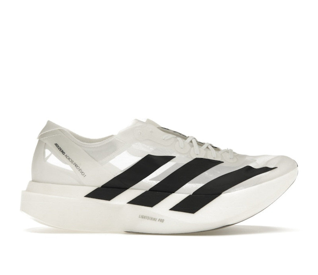 adidas Adizero Adios Pro Evo 1 White Black | The Last Step