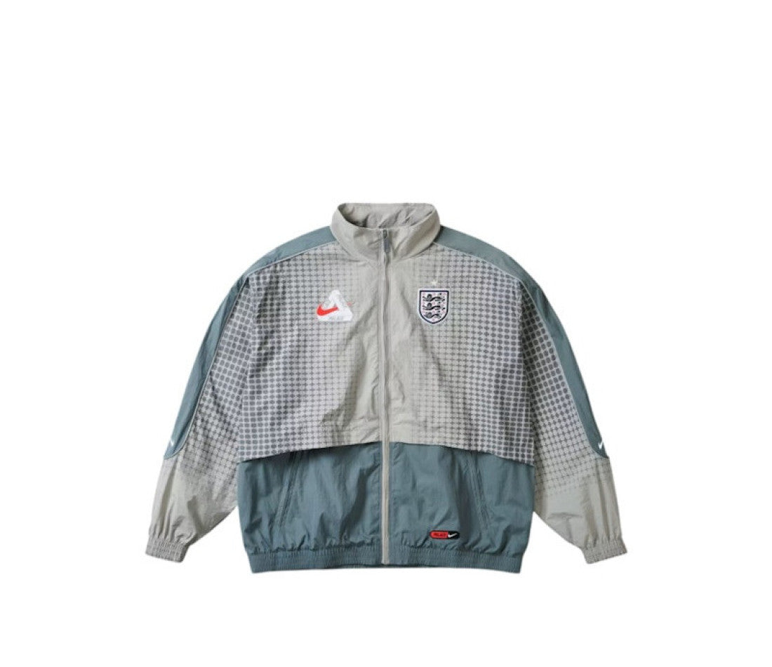 Palace x Nike England Solo Swoosh Track Jacket Pewter Grey/Cool Grey