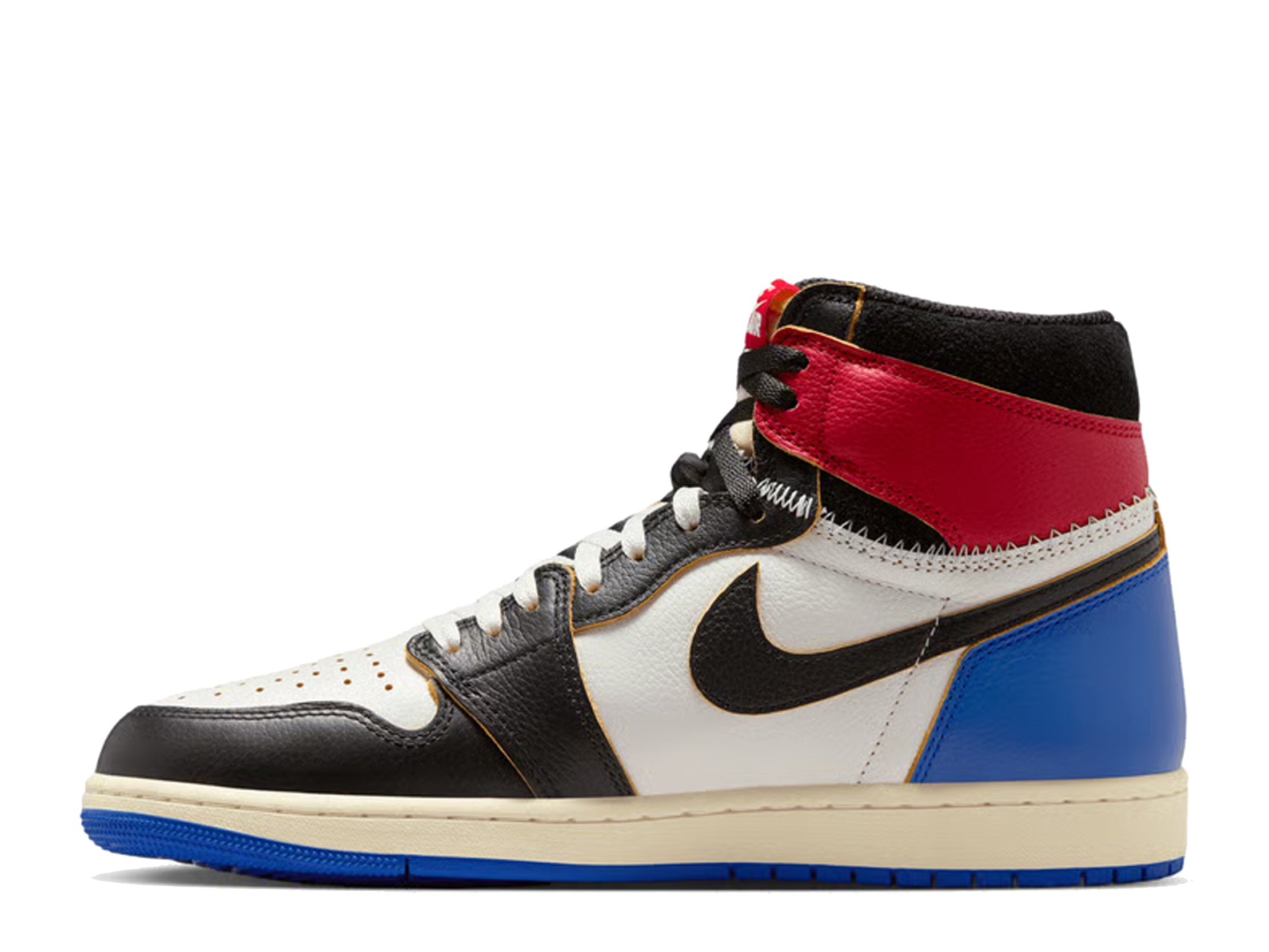 Air Jordan 1 Retro High OG SP Fragment x Union LA Varsity Red Sport Royal