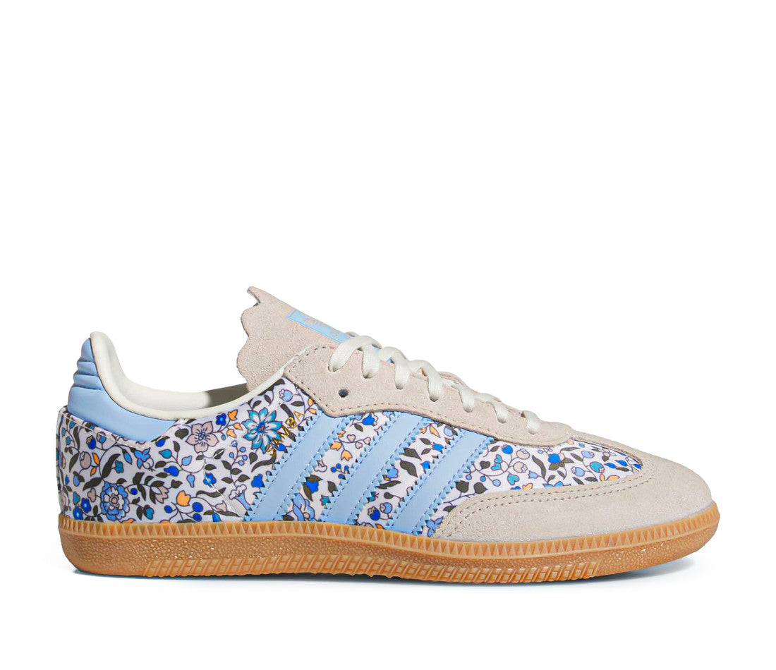 adidas gazelle silver green womens adidas Samba OG Liberty London Blue Floral (GS)