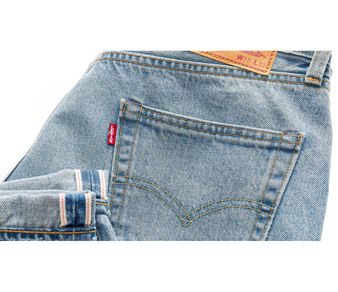 Levi's Nike Baggy Jeans Blue Denim