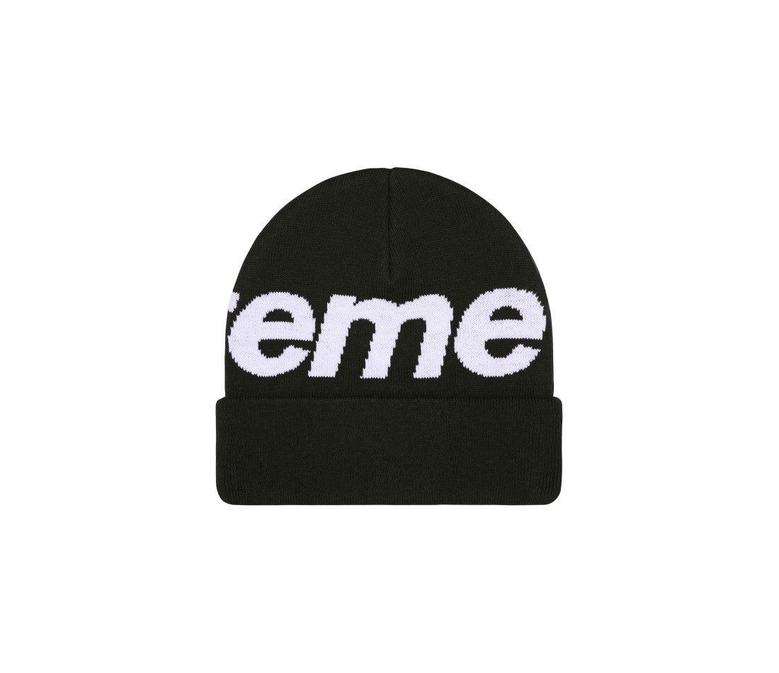 Supreme Big Logo Beanie (FW25) Black