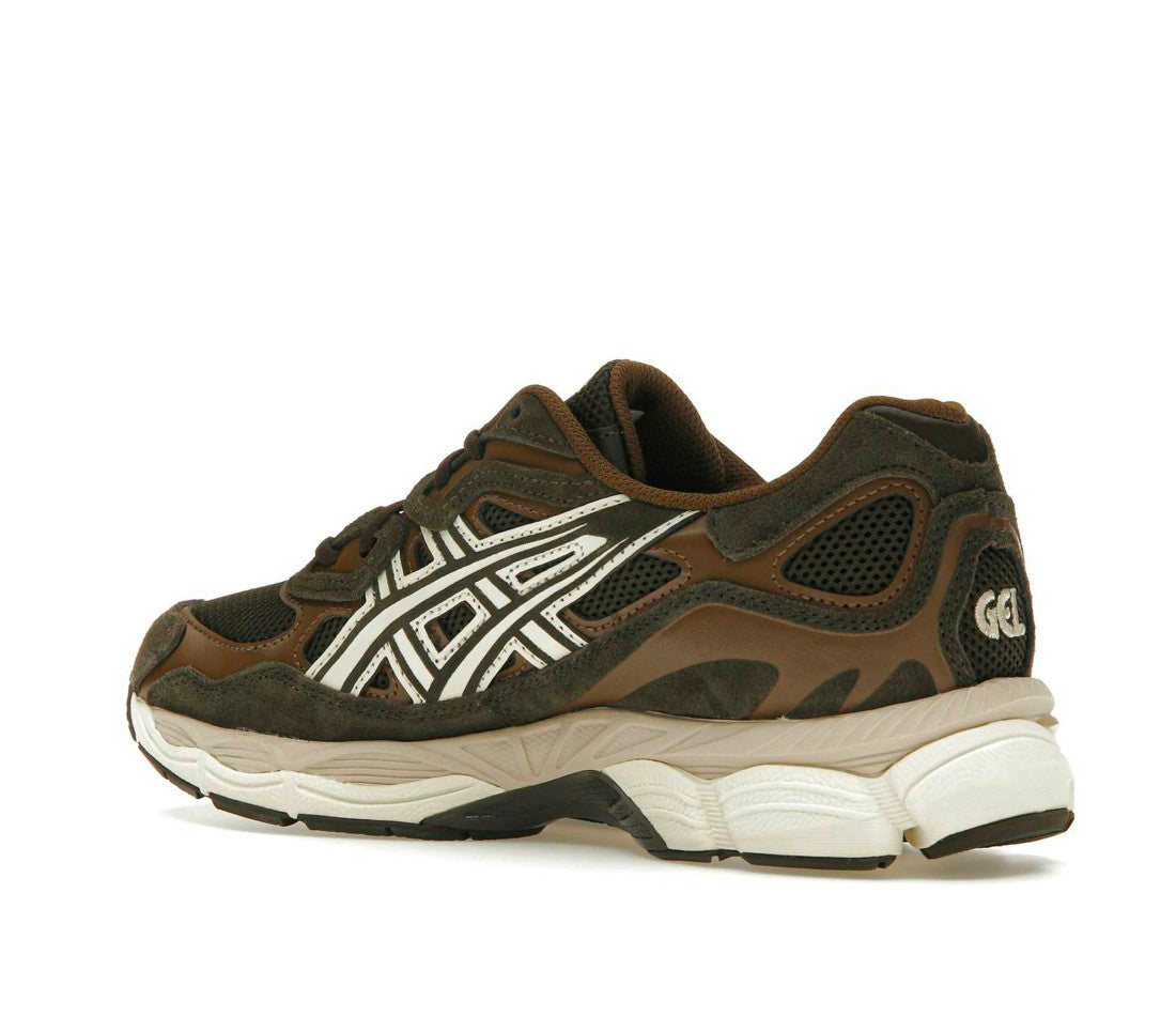 百合子ネオピース　12×14 ブラウン ASICS Gel-NYC Black Coffee