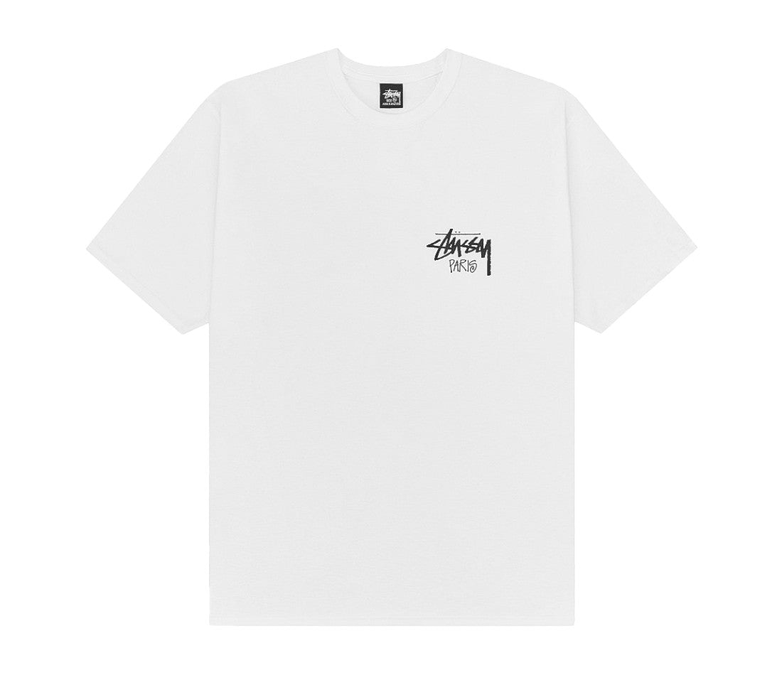 Stussy Paris White Tee