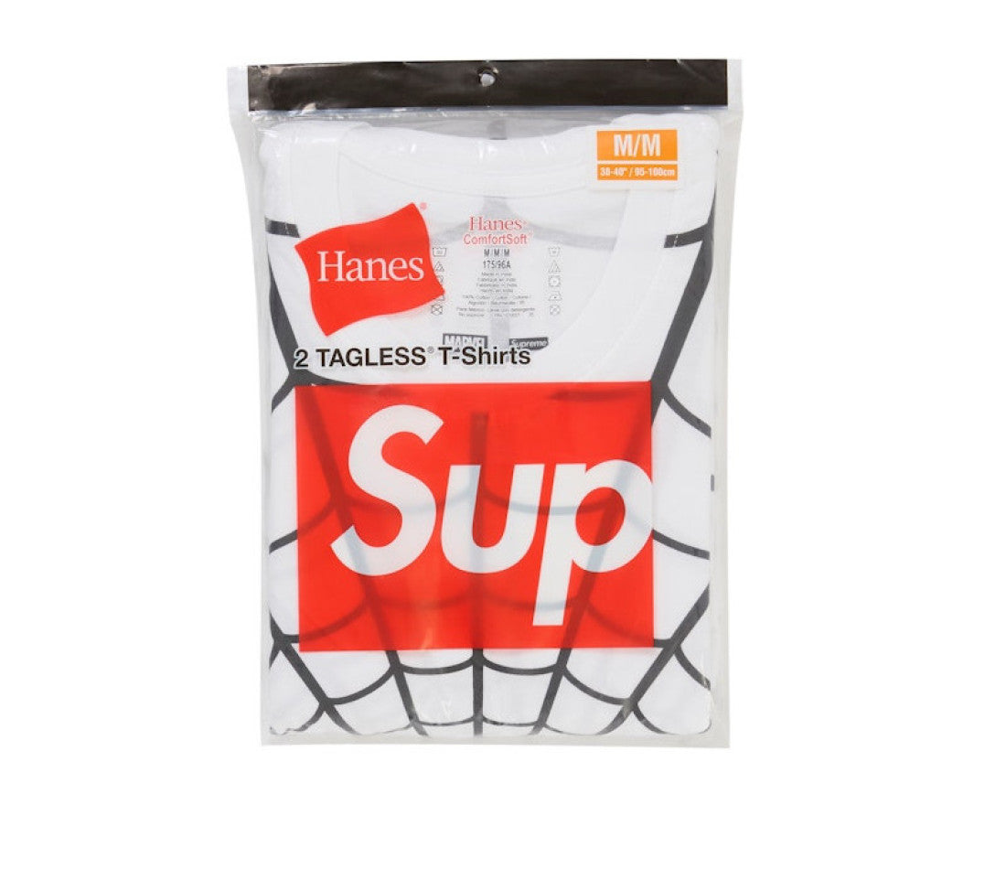 トップス Supreme/Hanes Spider Man (2 Pack) Supreme Hanes Spider-Man Tagless Tees (2 Pack) White