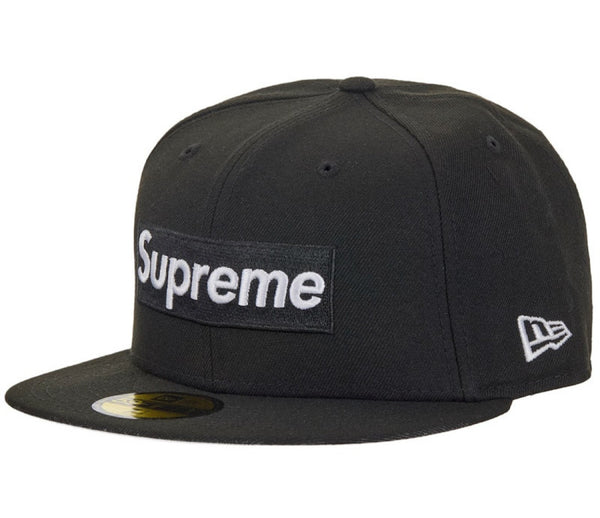 Supreme Rings Box Logo New Era 59Fifty Fitted Hat Black