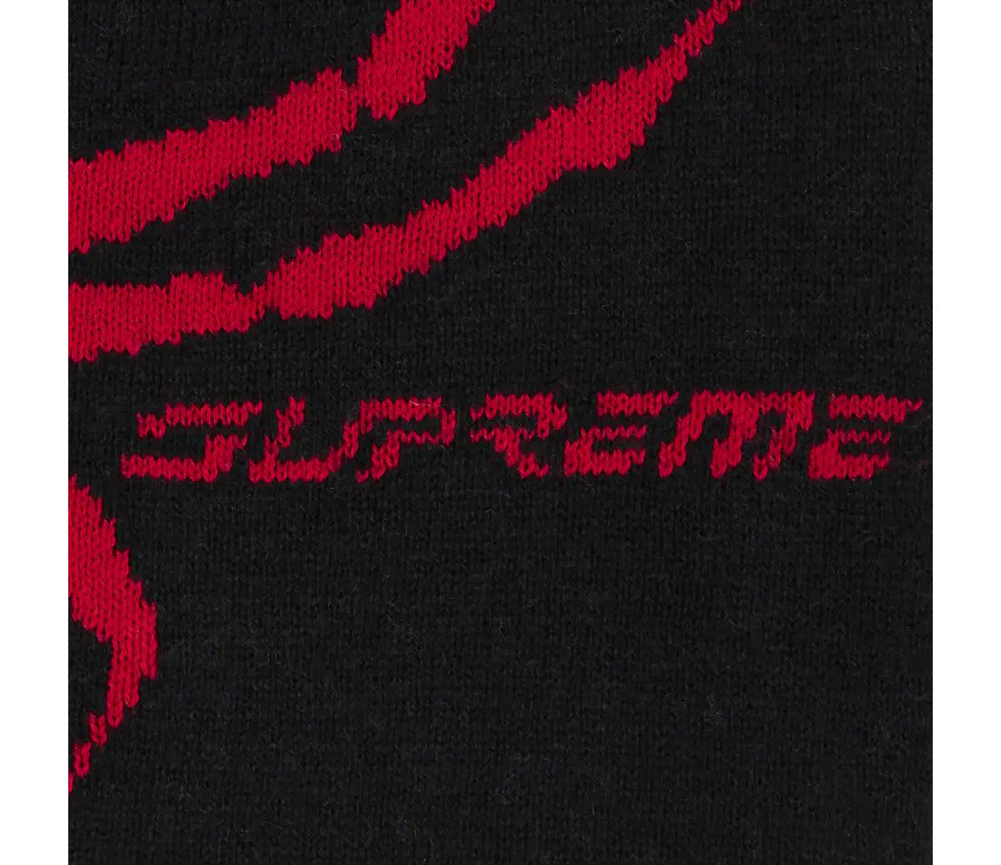 Supreme Spyder Beanie Black