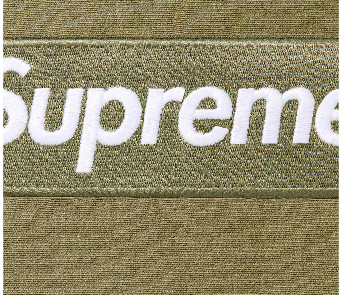 Supreme Box Logo Hooded Sweatshirt (FW25) Olive