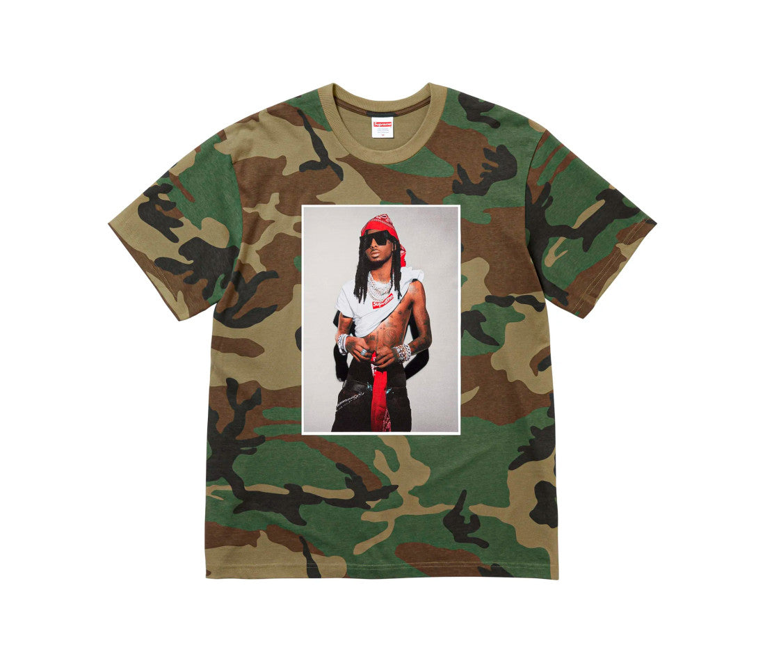 Supreme Playboi Carti Tee Heather Grey