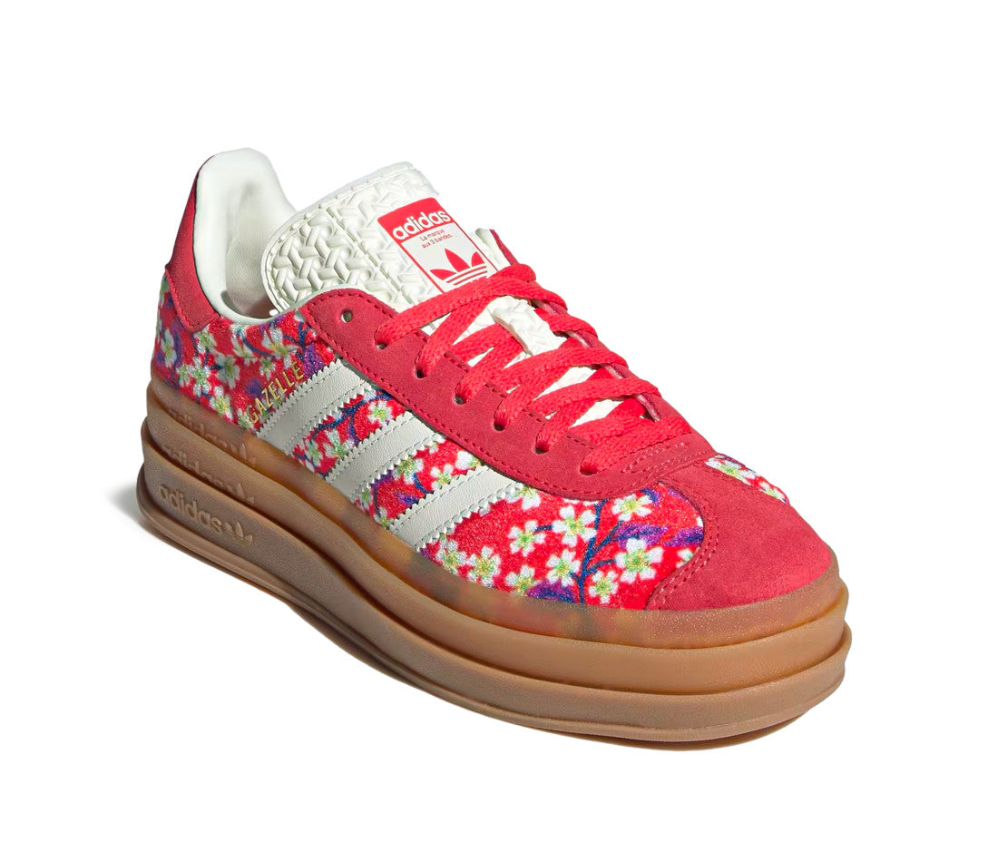 adidas Gazelle Bold Liberty London Floral Semi Lucid Red (GS)