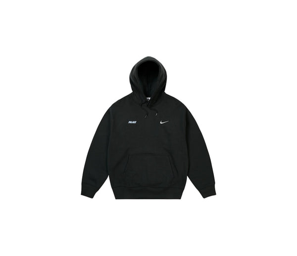 Palace x Nike Font Swoosh Hoodie Black