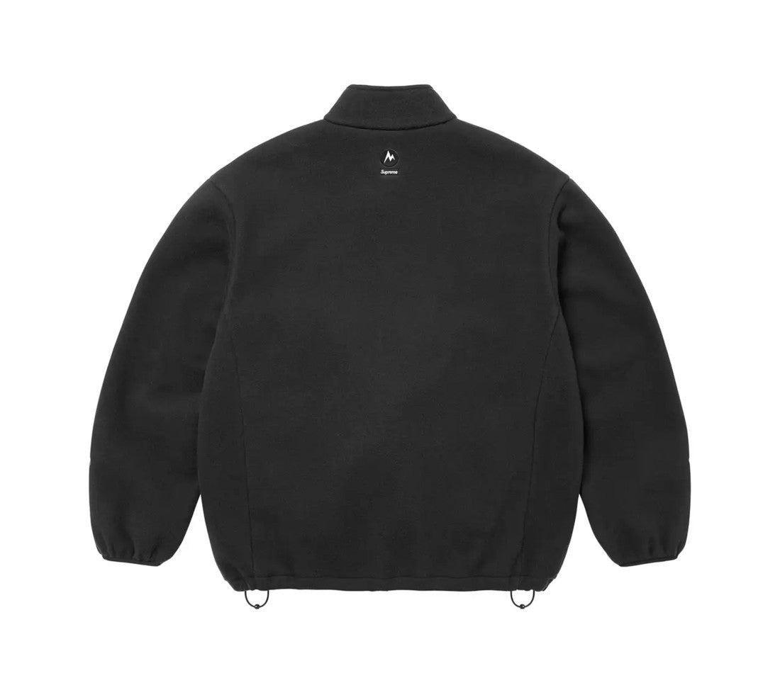Supreme Marmot Fleece Jacket Black