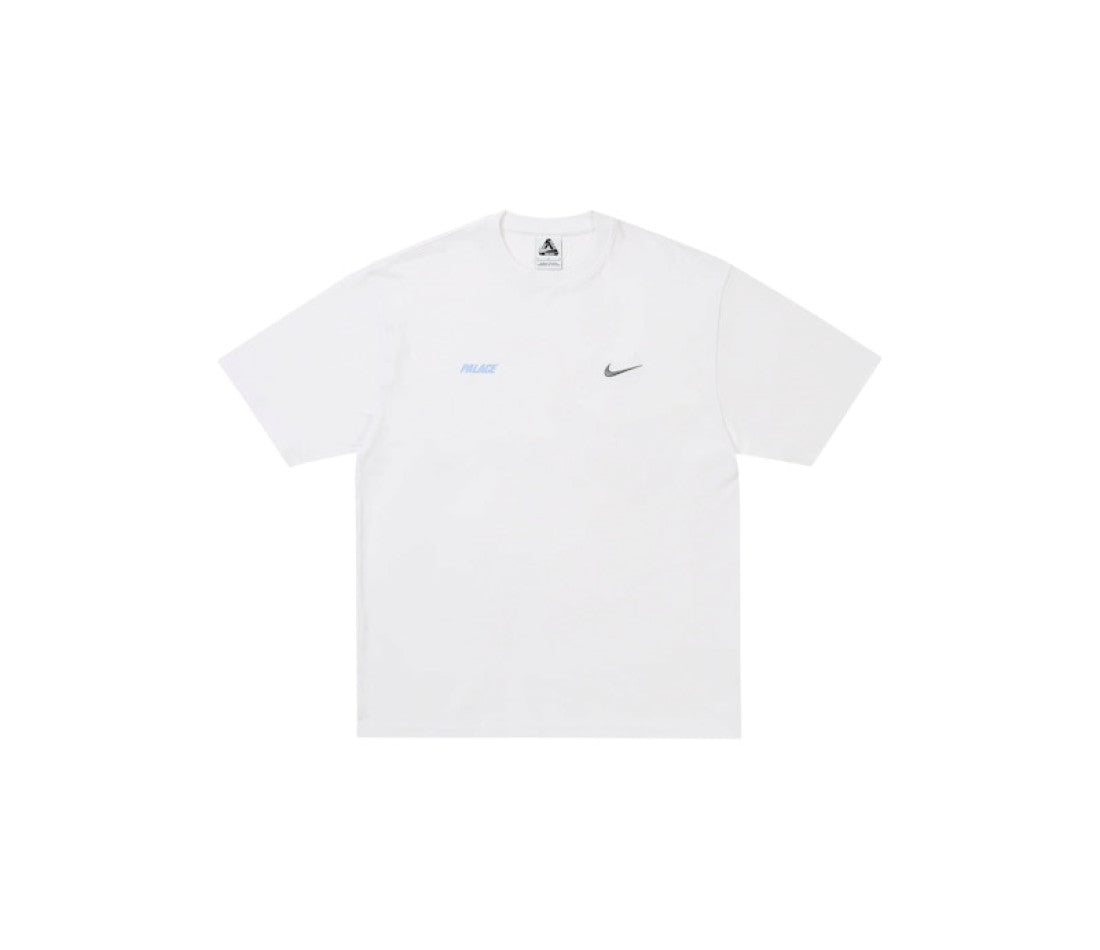 Palace x Nike Font Swoosh T-shirt White | The Last Step
