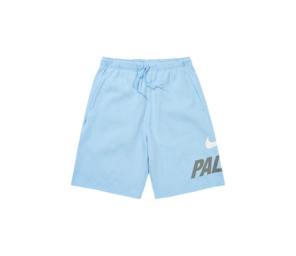 パ*ス様 palace×nike sweat short sky blue L Palace x Nike Sweat Short Sky Blue