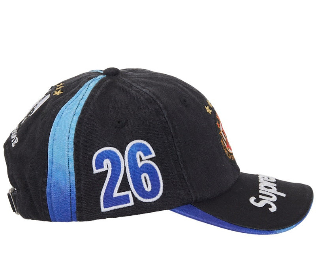 Supreme Fiji 6-Panel Black