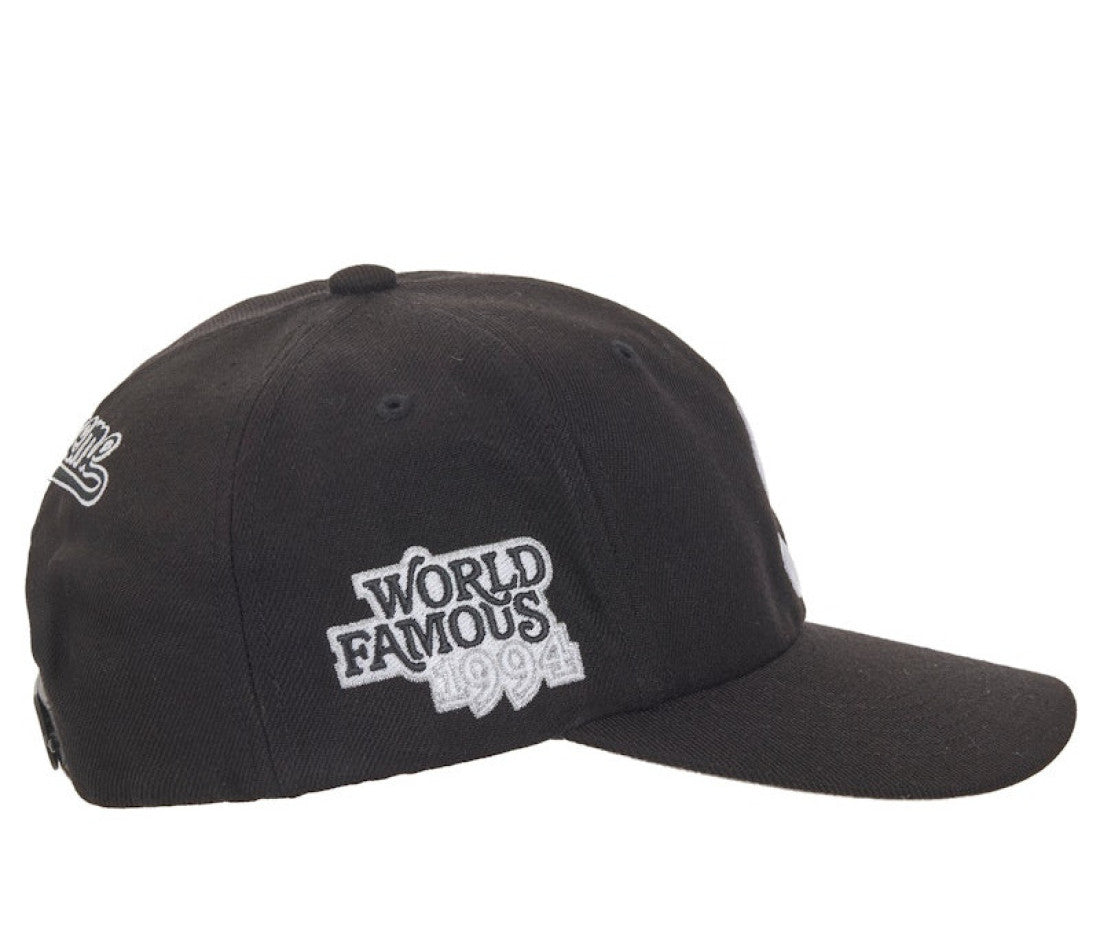 帽子 Supreme World Famous S Logo 6-Panel 25ss Supreme World Famous S Logo 6-Panel Blue - SS25 - US