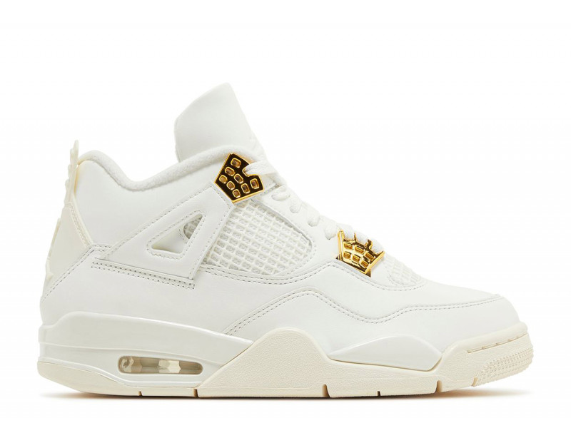 Air Jordan 4 Retro Metallic Gold W AQ9129 170 The Last Step