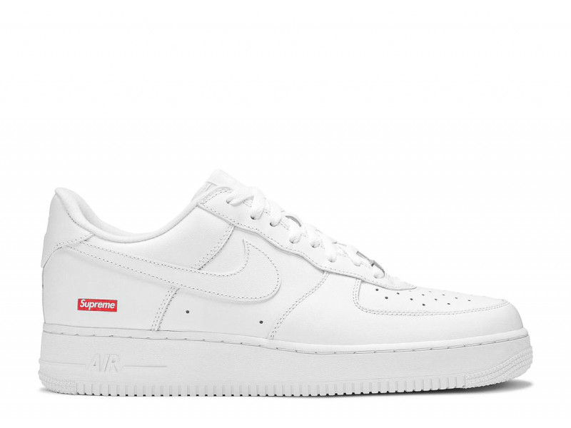 Nike Air Force 1 Low Supreme White CU9225 100 The Last Step