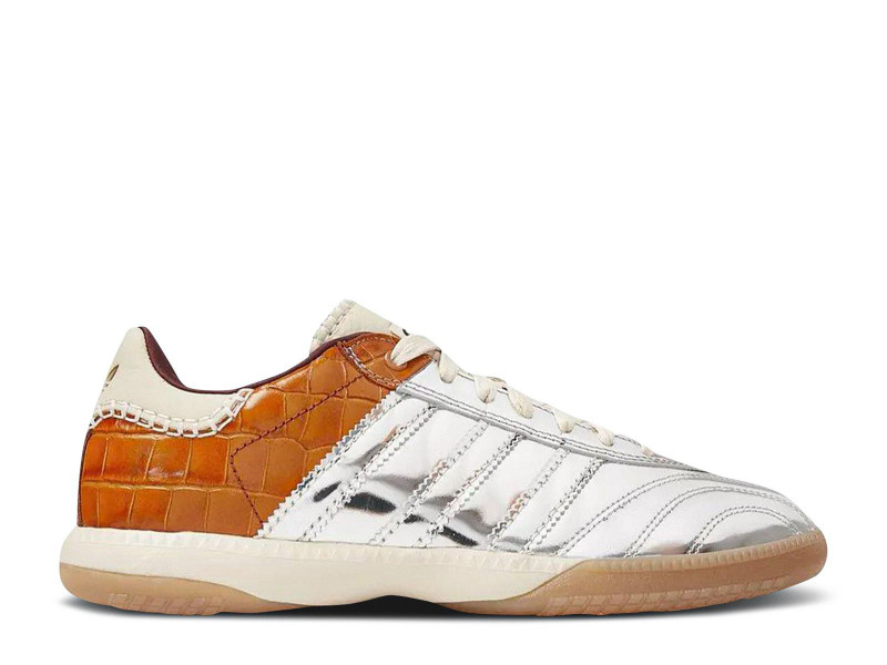 adidas Samba Millennium Wales Bonner Silver Metallic Yellow Croc IH5777 The Last Step