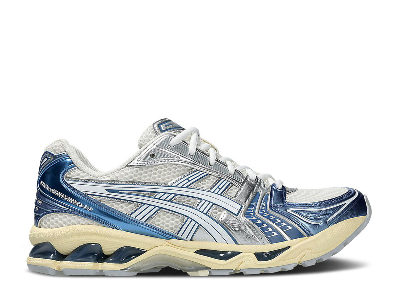 ASICS Gel-Kayano 14 Cream Metallic Blue | The Last Step