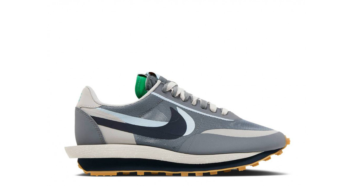 Nike LD Waffle sacai CLOT Kiss of Death 2 Cool Grey DH3114 001 The Last Step
