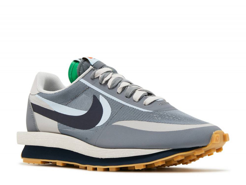 Nike LD Waffle sacai CLOT Kiss of Death 2 Cool Grey DH3114 001 The Last Step
