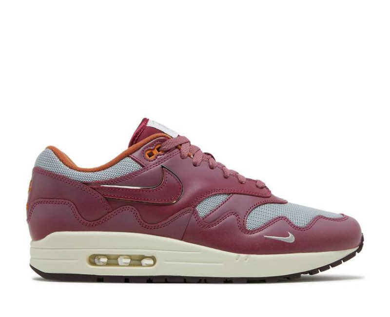 Nike Air Max 1 Patta Waves Rush Maroon With Bracelet DO9549 001 The Last Step