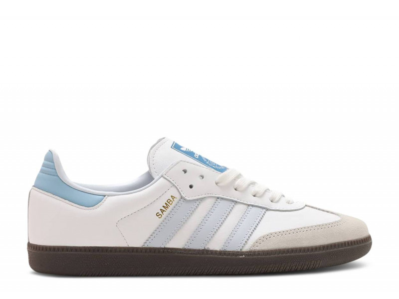 adidas Originals Samba OG Cloud White Halo Blue | The Last Step