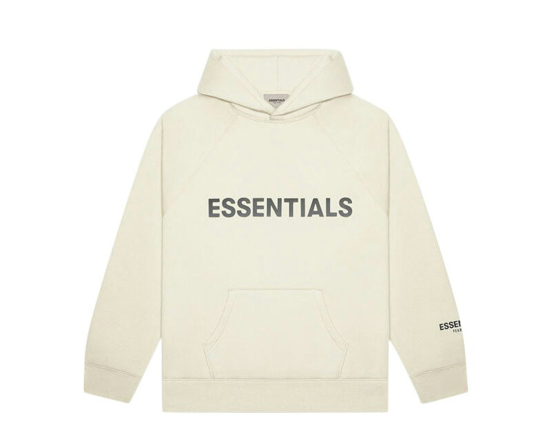 Fear of God Essentials Hoodie Cream ESSHSS20 C The Last Step