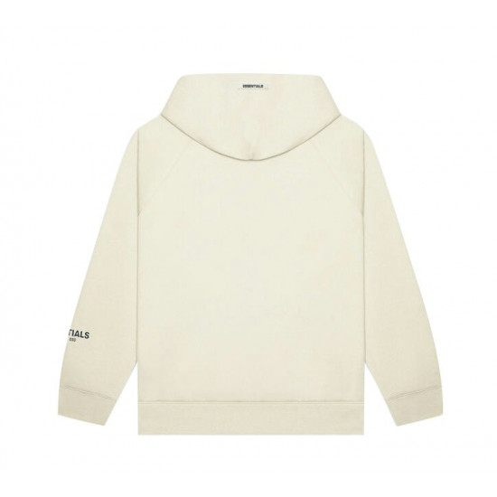 Fear of god essentials cream hoodie store