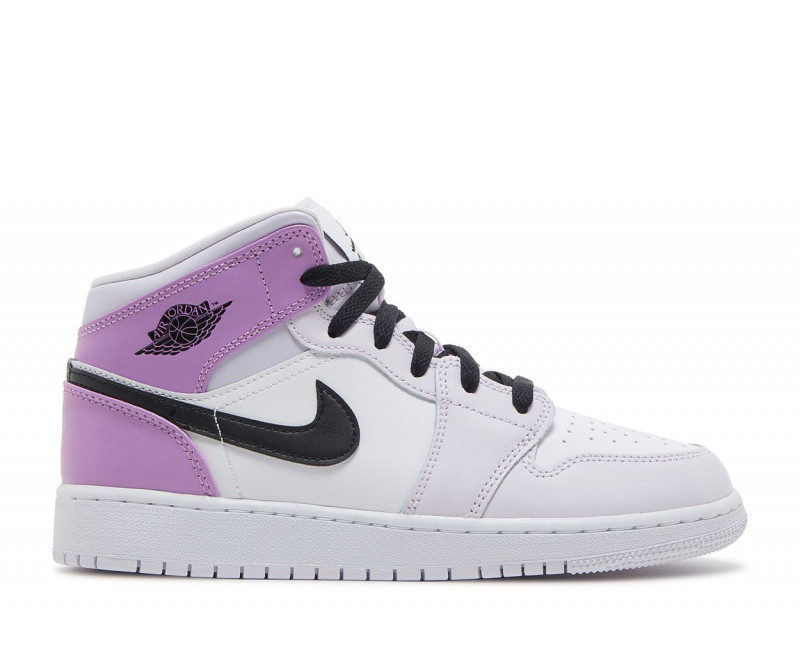 Air Jordan 1 Mid Barely Grape GS DQ8423 501 The Last Step